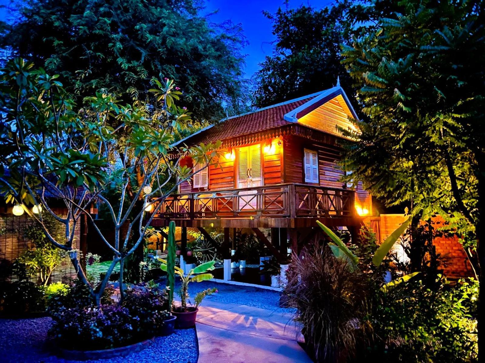 The Little Vegan Homestay Phumi Banteay Srei Екстер'єр фото